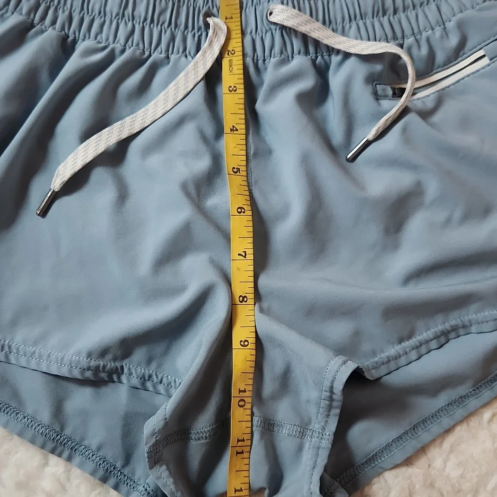 Vuori Women's Athletic Shorts - Light Gray - Picture 11 of 13
